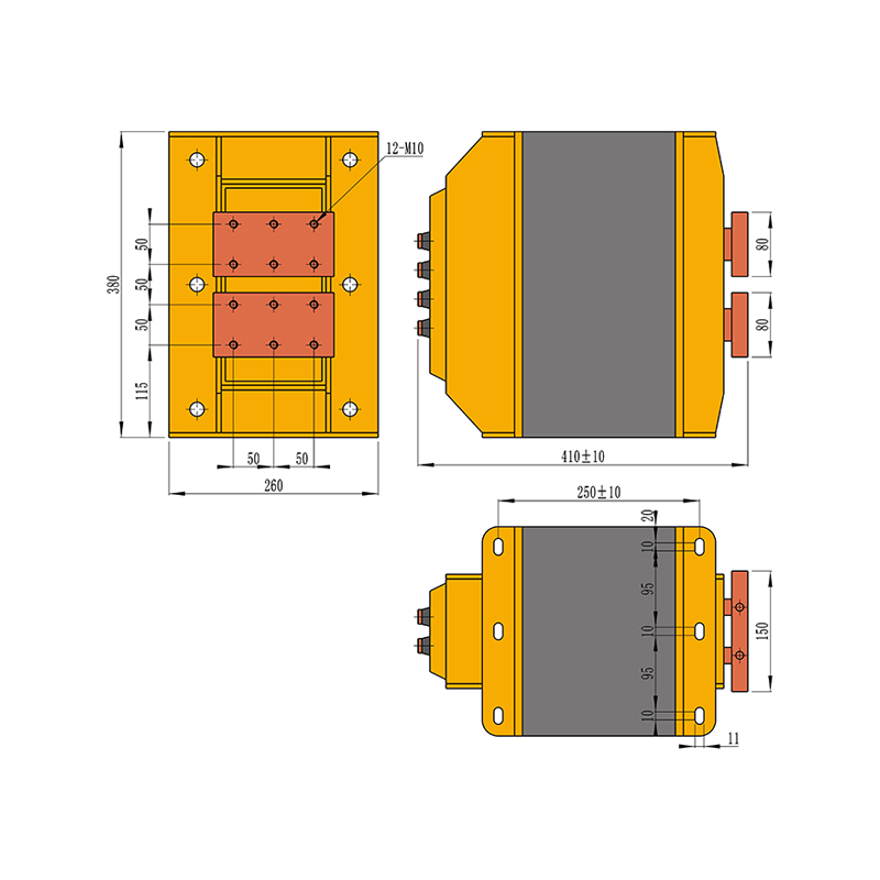 Transformateur de soudage à décharge de condensateur 6000J-800V