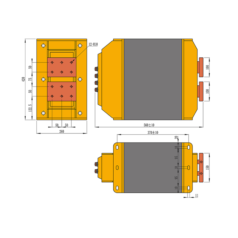 Transformateur de soudage à décharge de condensateur 20000J-800V