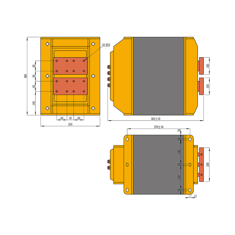 Transformateur de soudage à décharge de condensateur 30000J-800V