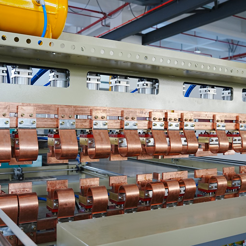 Machine de soudage par points à résistance de cadre de portique 160 KVAx2x16