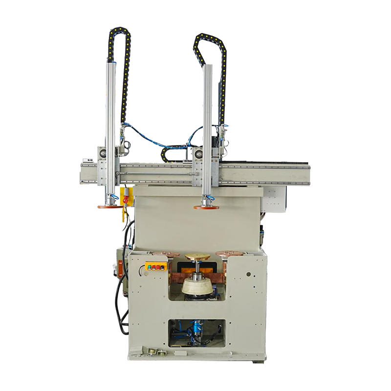 Machine de soudage de rouleaux de fond de tambour