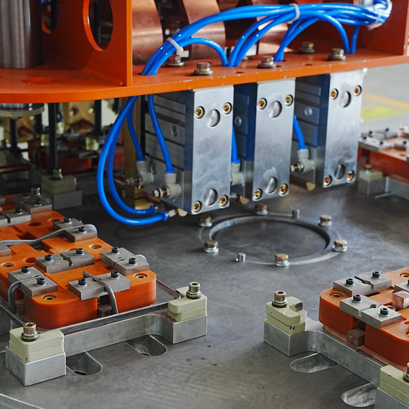 Machine de soudage bout à bout CA pour œillets amortisseurs