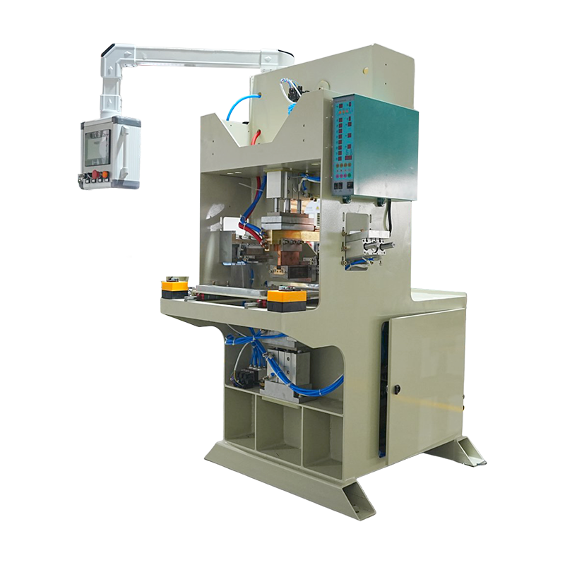 Machine intégrée de formage et de soudage de cadres carrés