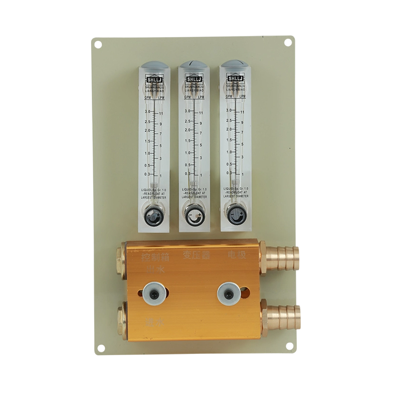 Collecteur à 3 ports avec débitmètres