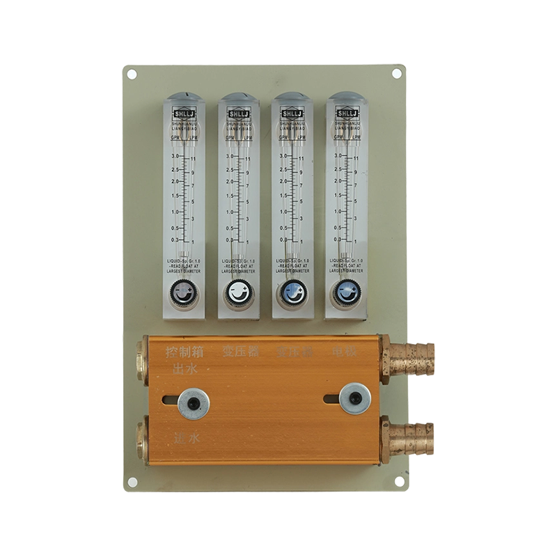 Collecteur à 4 ports avec débitmètres